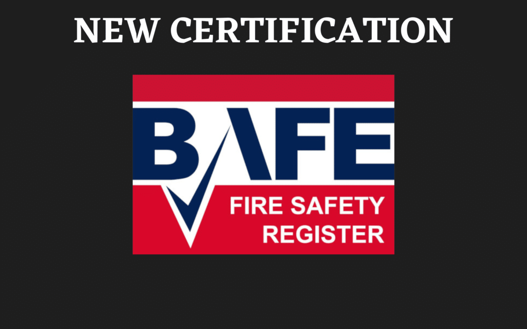 New BAFE Certification